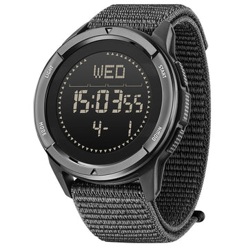 Findtime ALPS Men's Digital Watch Pedometer Step Counter Watches Compass Military Waterproof Wrist Watch